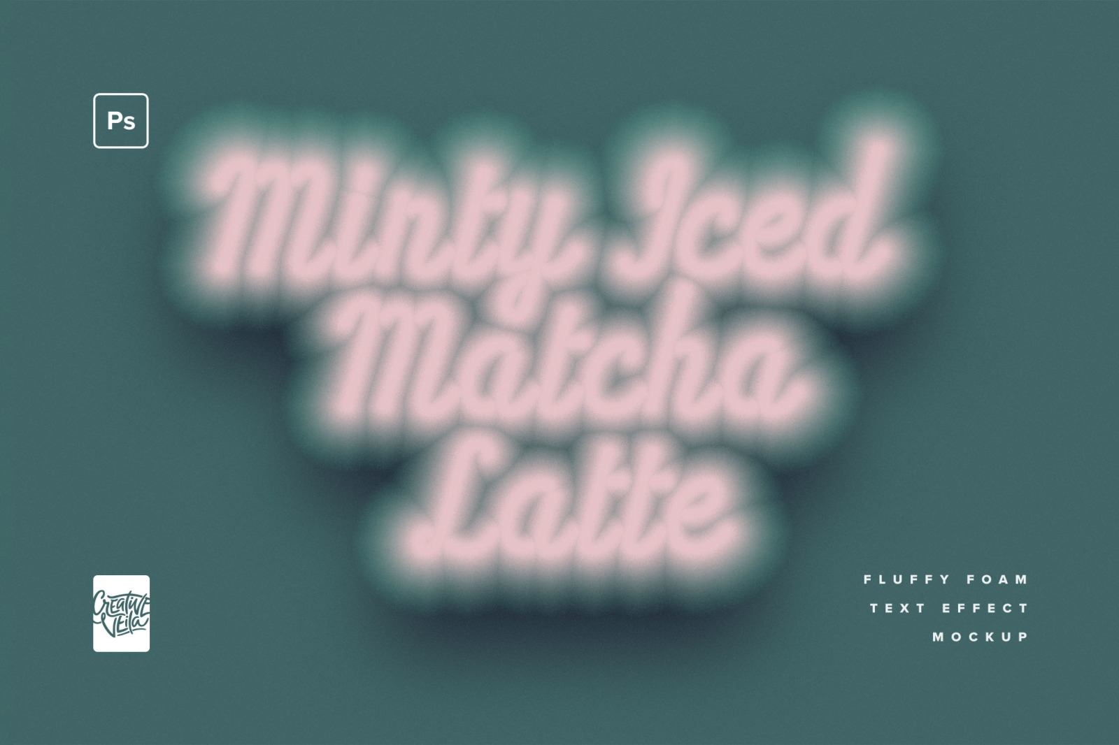 Split - Sliced Text Effect Mockup