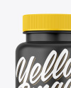 Matte Plastic Bottle & Pills Mockup