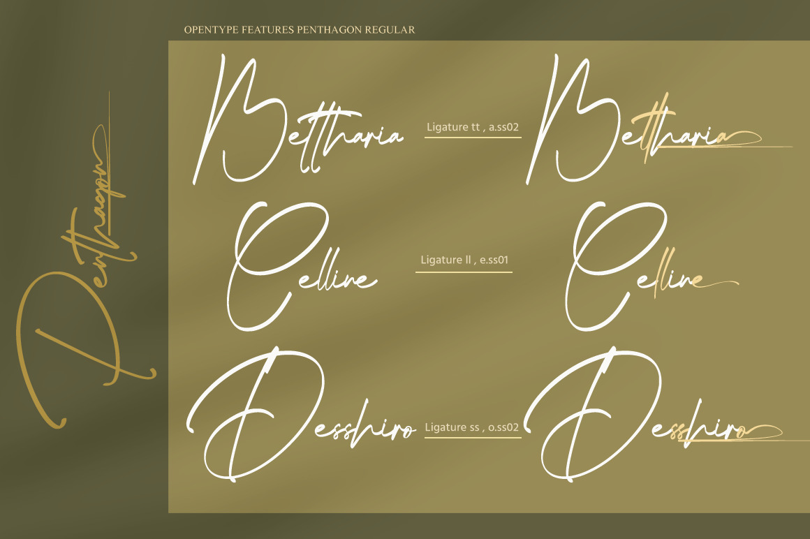 Penthagon Font Duo Penthagon Font Duo