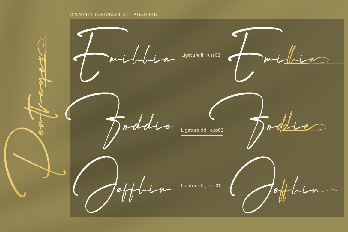 Penthagon Font Duo Penthagon Font Duo