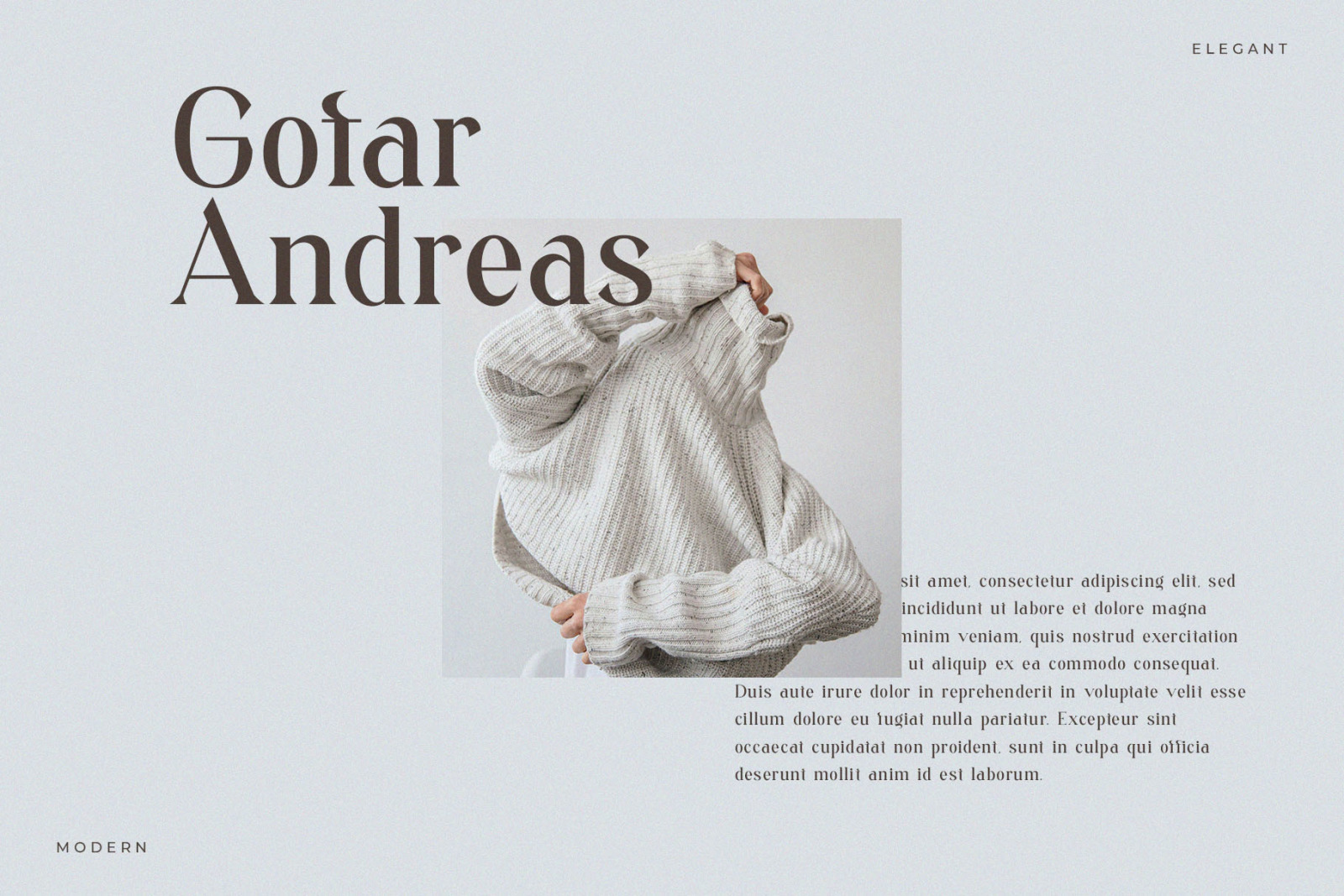 Dusther - Modern Serif Font Dusther - Modern Serif Font