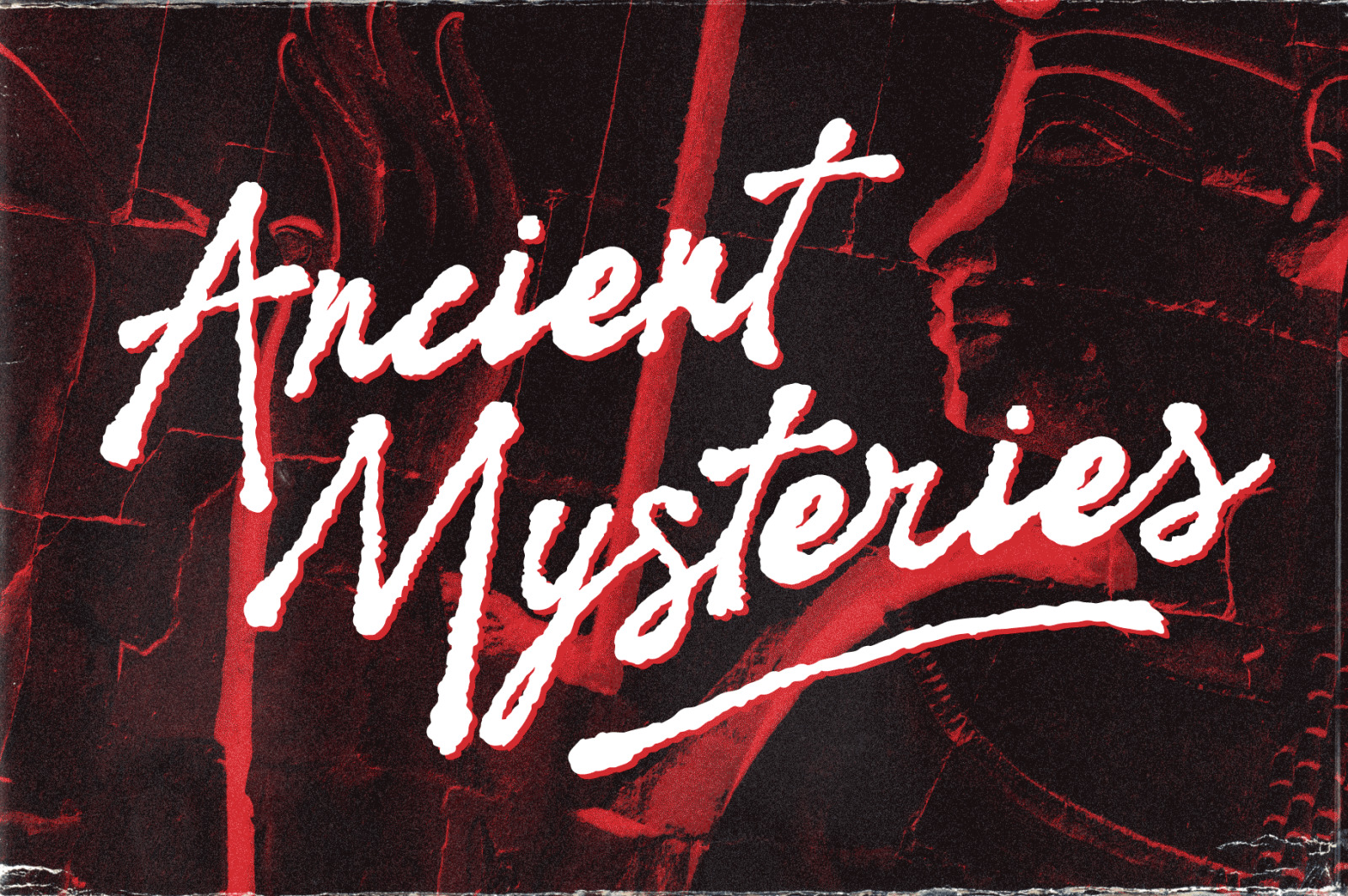 Night Visions: An Unsettling Hand-Drawn Brush Script Font Night Visions: An Unsettling Hand-Drawn Brush Script Font