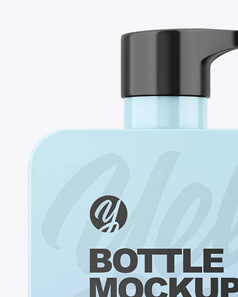 Glossy Bottle Mockup