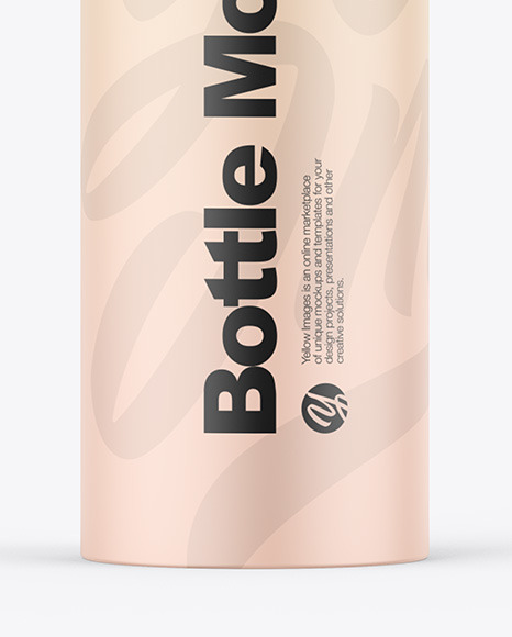 Matte Bottle Mockup