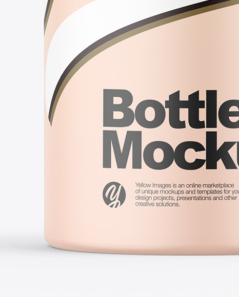 Matte Bottle Mockup