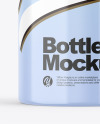 Glossy Bottle Mockup