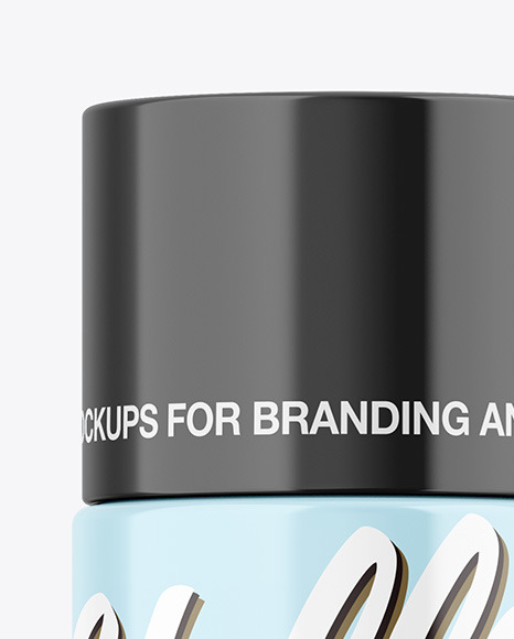 Glossy Bottle Mockup
