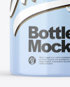 Glossy Bottle Mockup