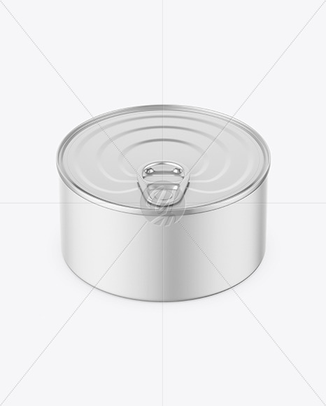 Tin Can w/ Matte Finish Mockup