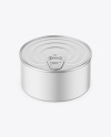 Tin Can w/ Matte Finish Mockup