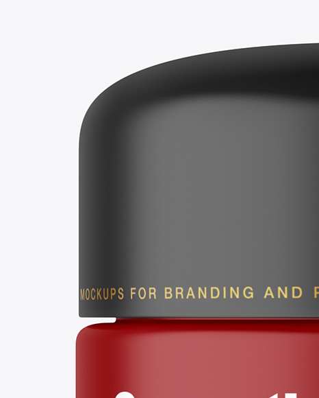 Matte Cosmetic Jar Mockup Matte Cosmetic Jar Mockup