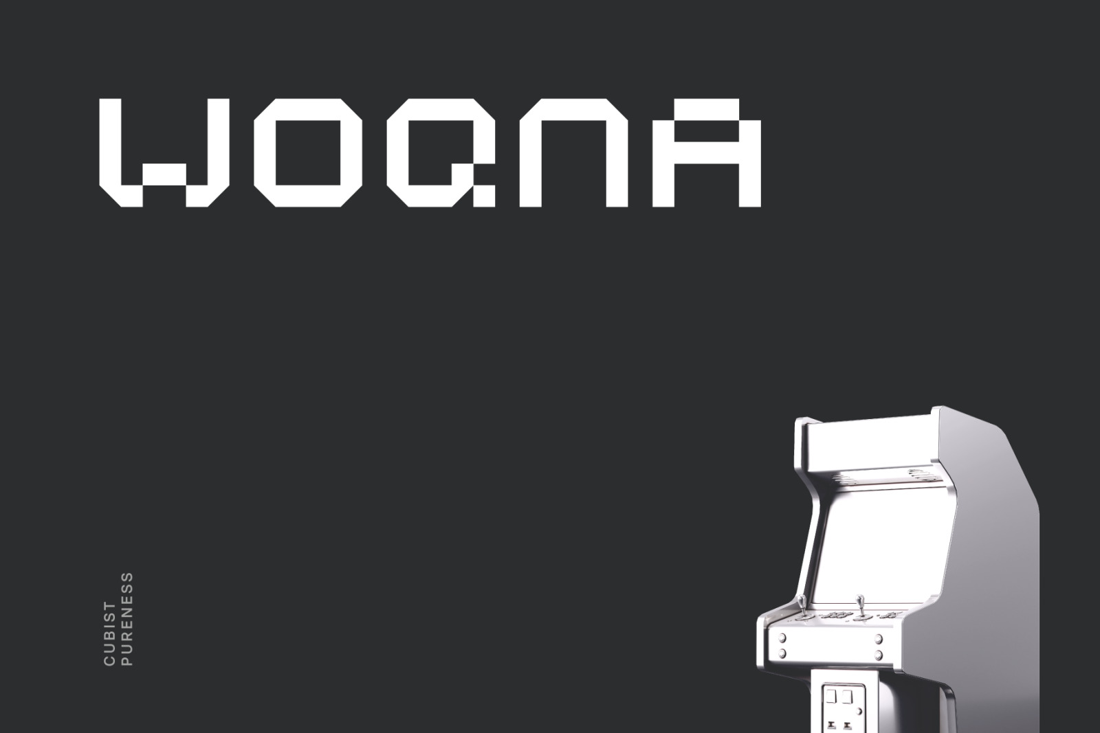 Woqna Tech Font