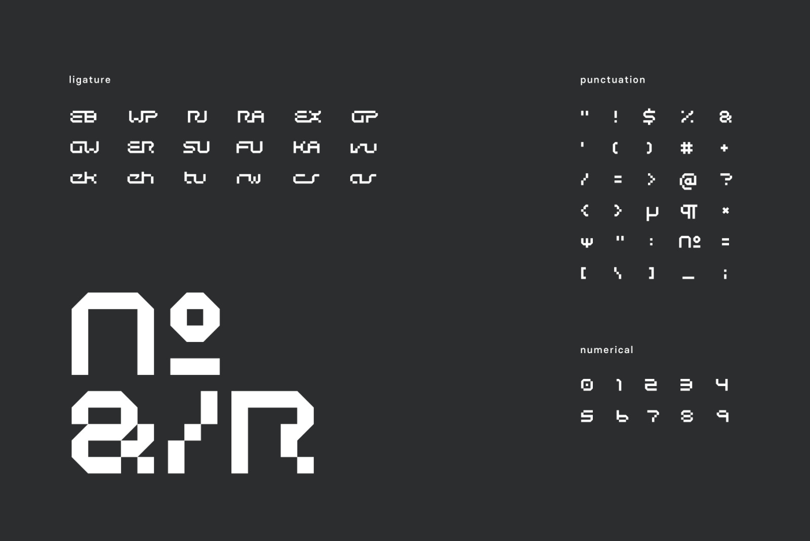 Woqna Tech Font