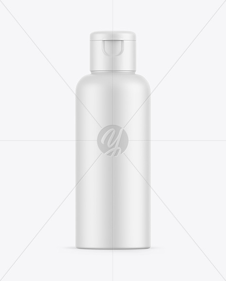 Matte Plastic Bottle Mockup