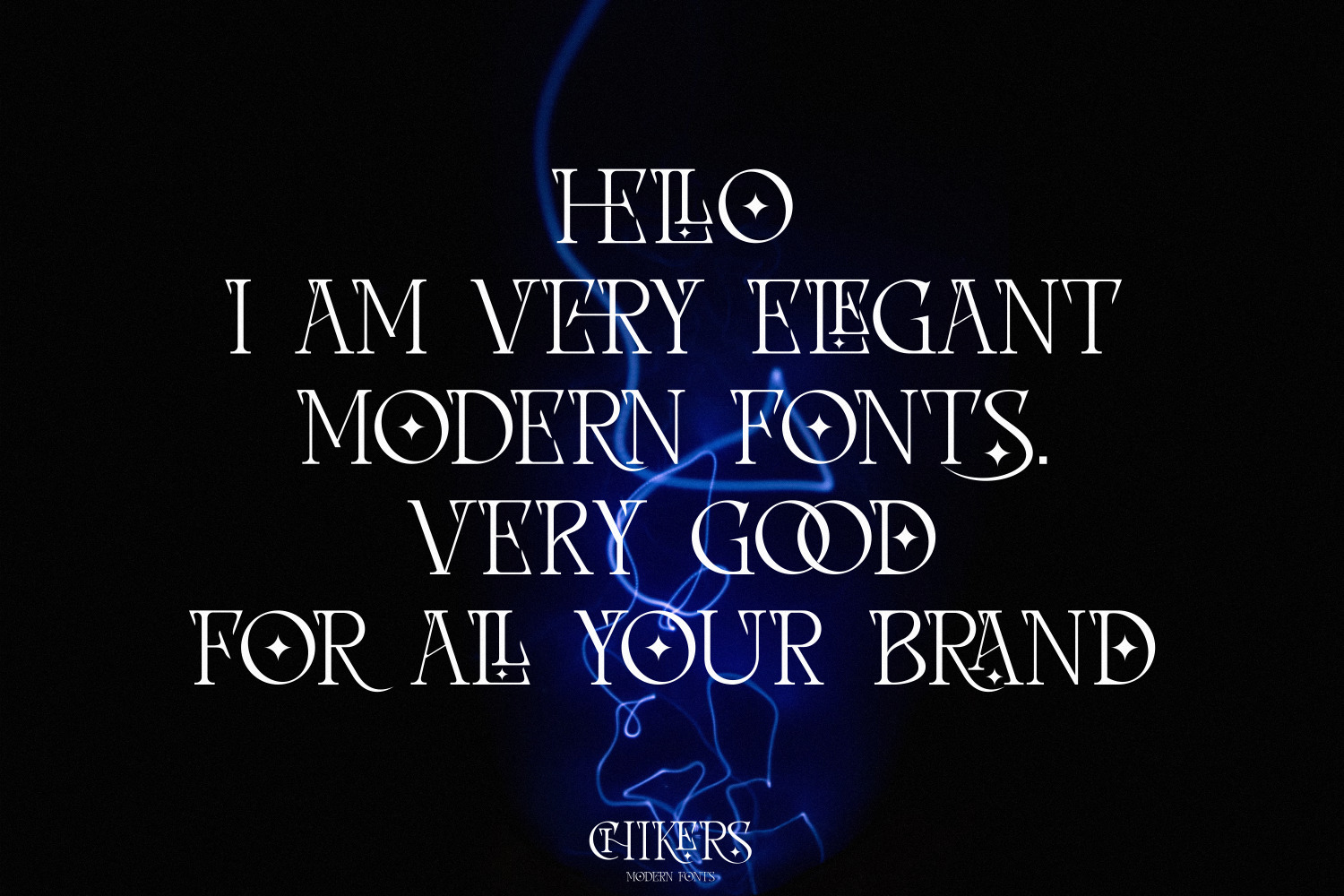 Chikers Modern Font