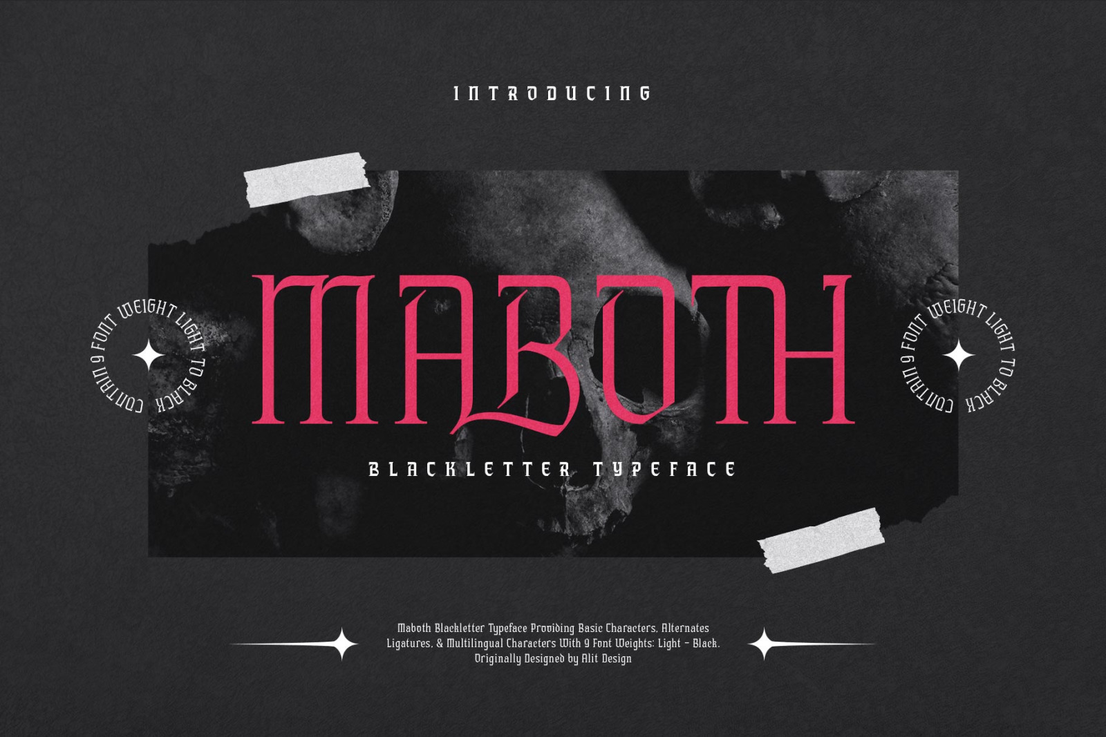 Maboth Typeface Maboth Typeface