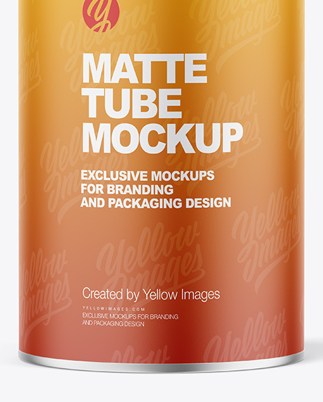 Matte Tube Mockup