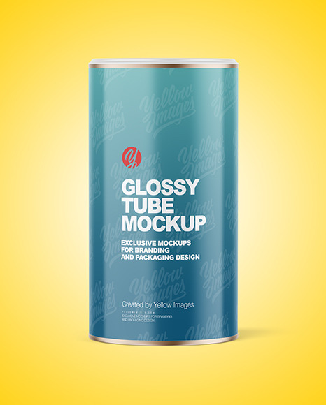 Glossy Tube Mockup