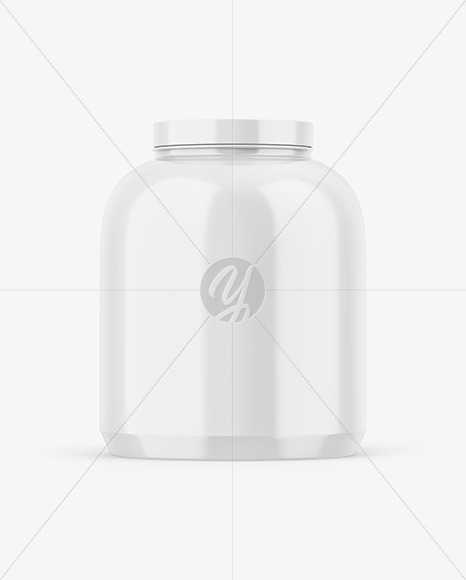 Glossy Jar Mockup