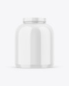 Glossy Jar Mockup