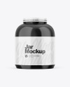 Glossy Jar Mockup