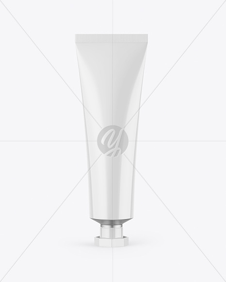 Glossy Cosmetic Tube Mockup Glossy Cosmetic Tube Mockup