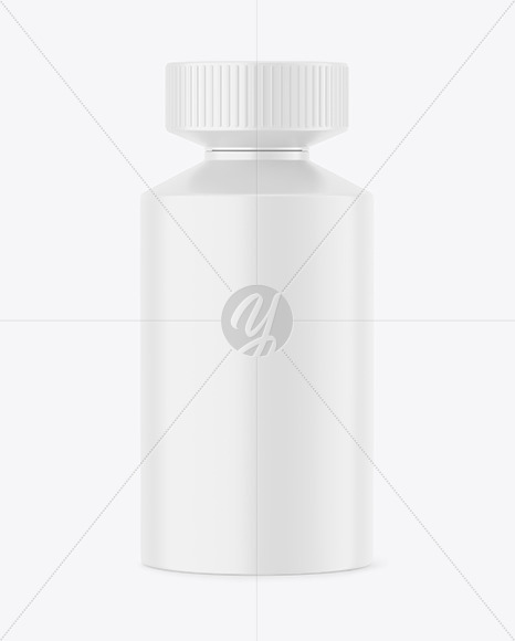 Matte Plastic Bottle Mockup