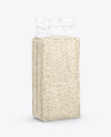 Vacuum Bag with Rice Mockup