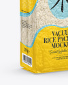 Vacuum Bag with Rice Mockup