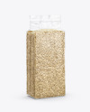 Vacuum Bag with Rice Mockup