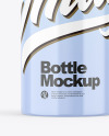 Glossy Bottle Mockup