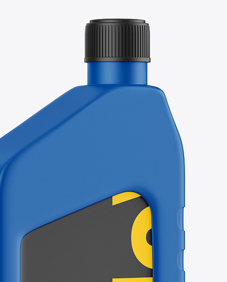 Motor Oil Bottle Mockup