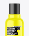 Glossy Cosmetic Bottle Mockup