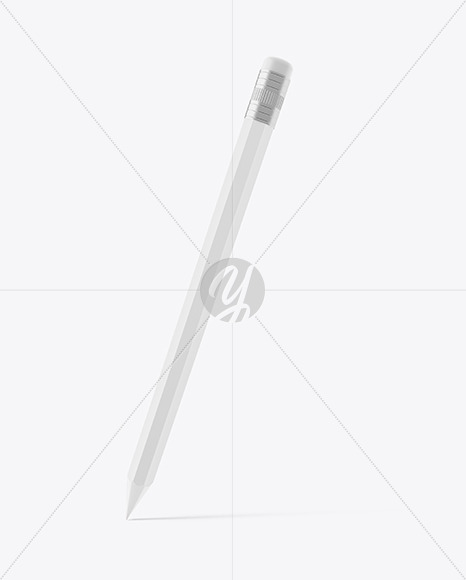 Glossy Pencil Mockup