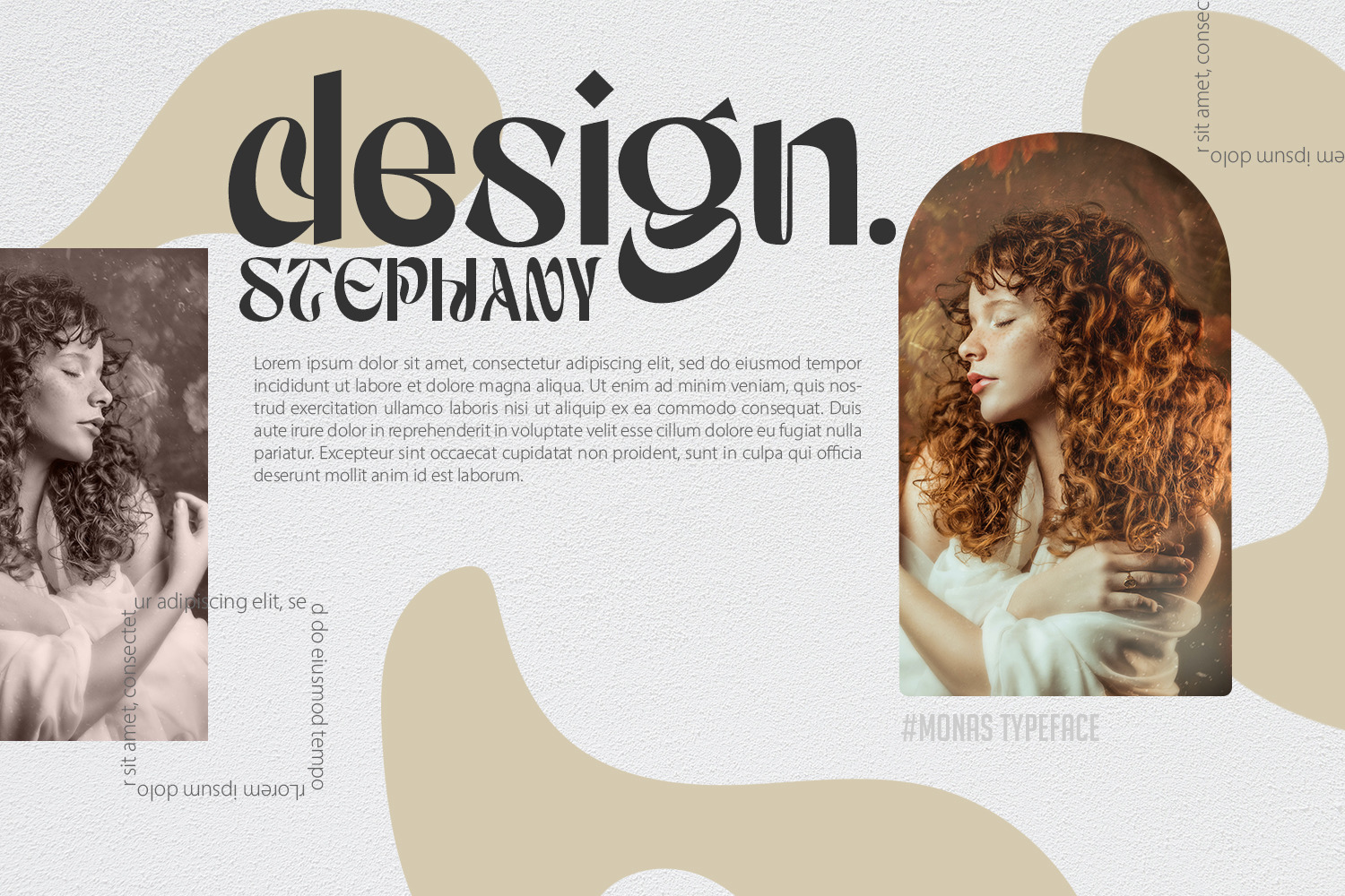 Monas - Modern Display Font Monas - Modern Display Font