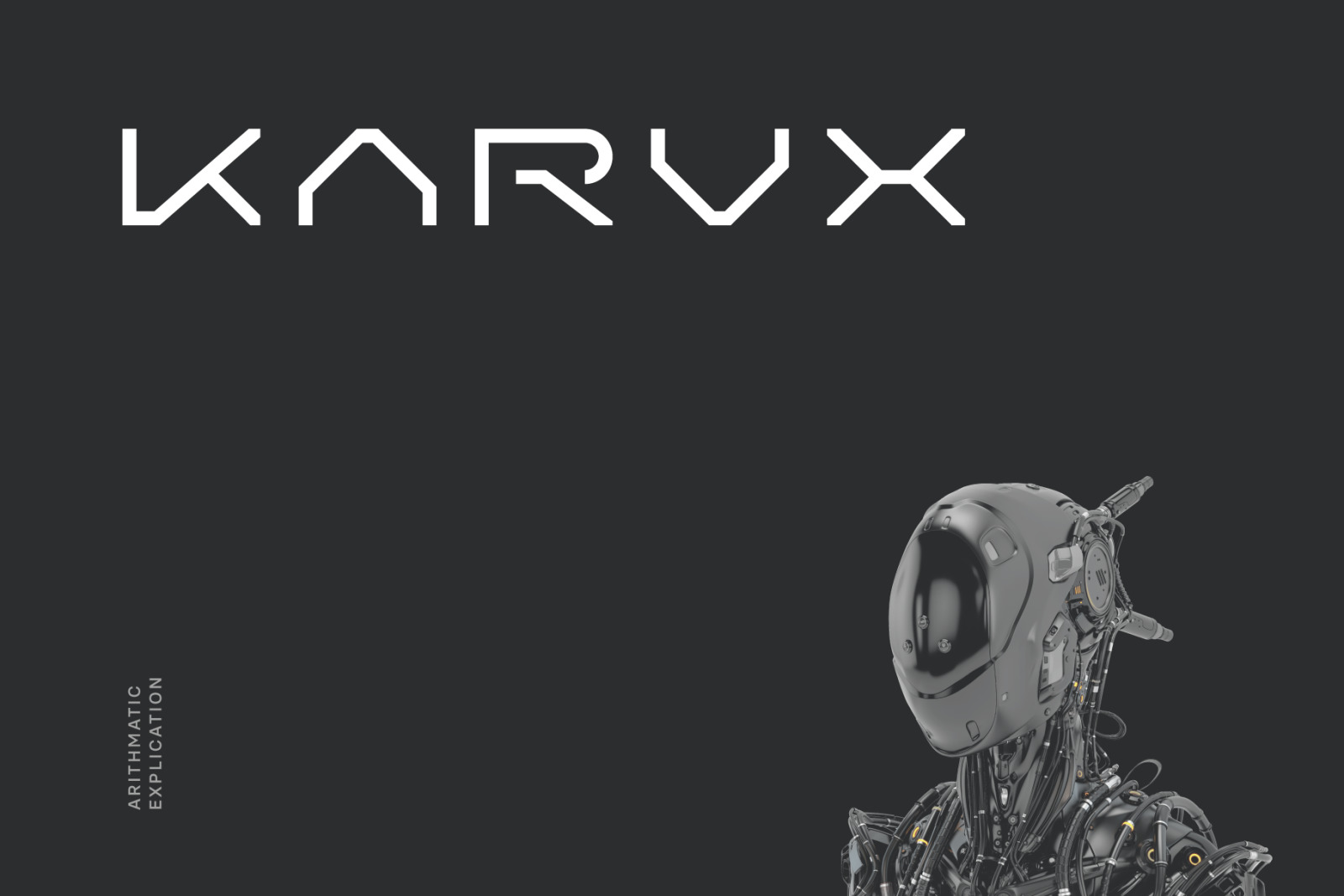 Karvx Futuristic Tech Font Karvx Futuristic Tech Font