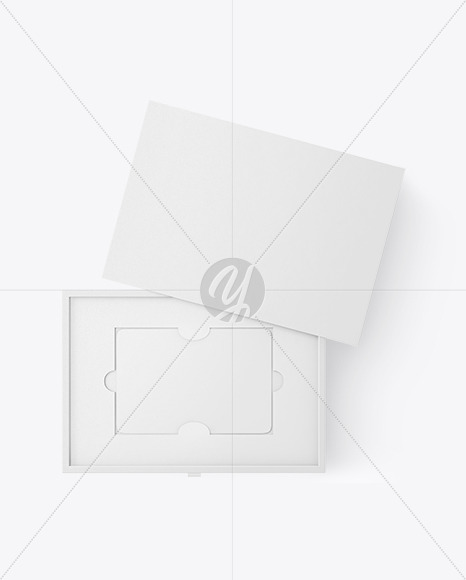 Gift Card in a Box Mockup