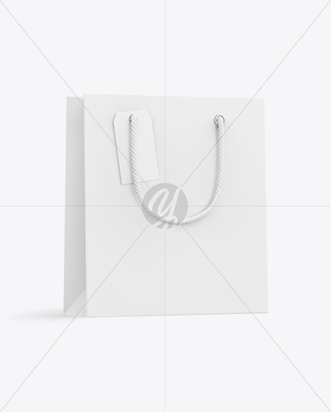 Paper Shopping Bag Mockup