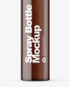 Amber Spray Bottle Mockup
