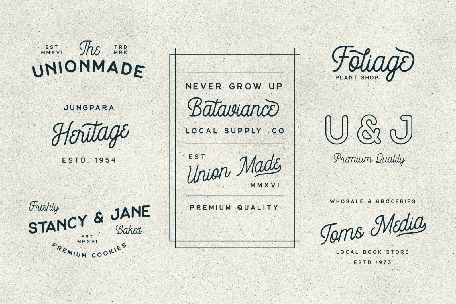 Constaline - Monoline Script & Sans Constaline - Monoline Script & Sans