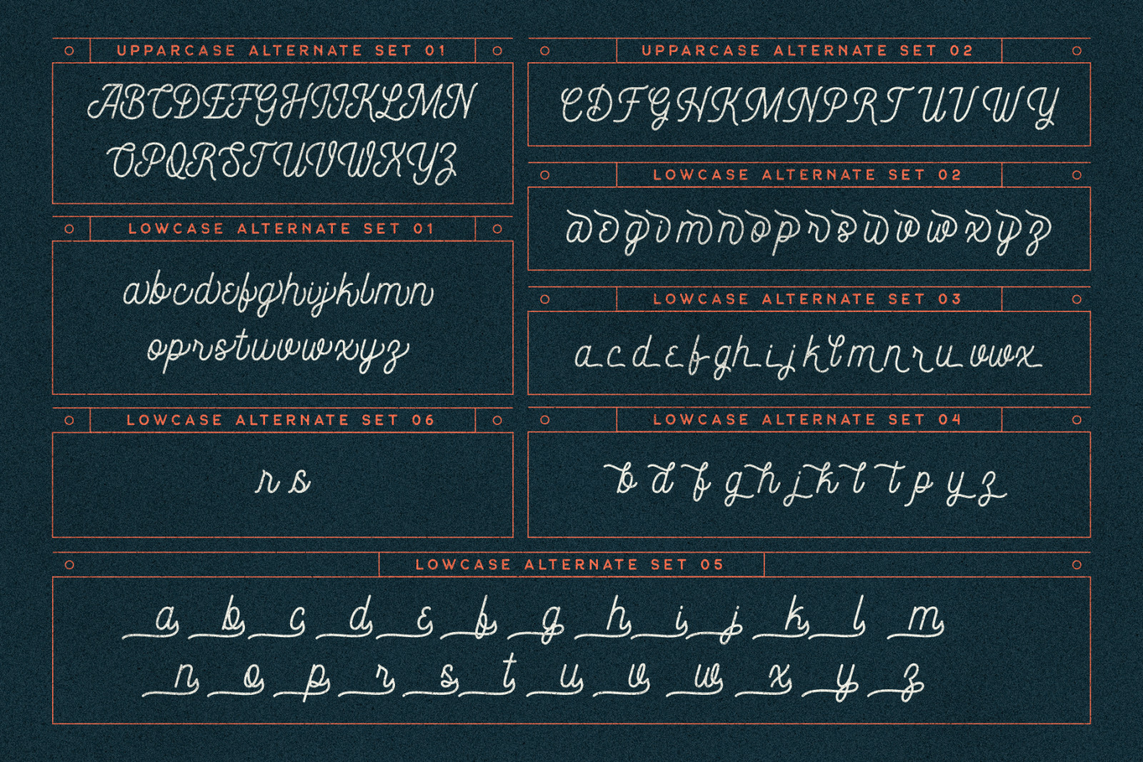 Constaline - Monoline Script & Sans Constaline - Monoline Script & Sans