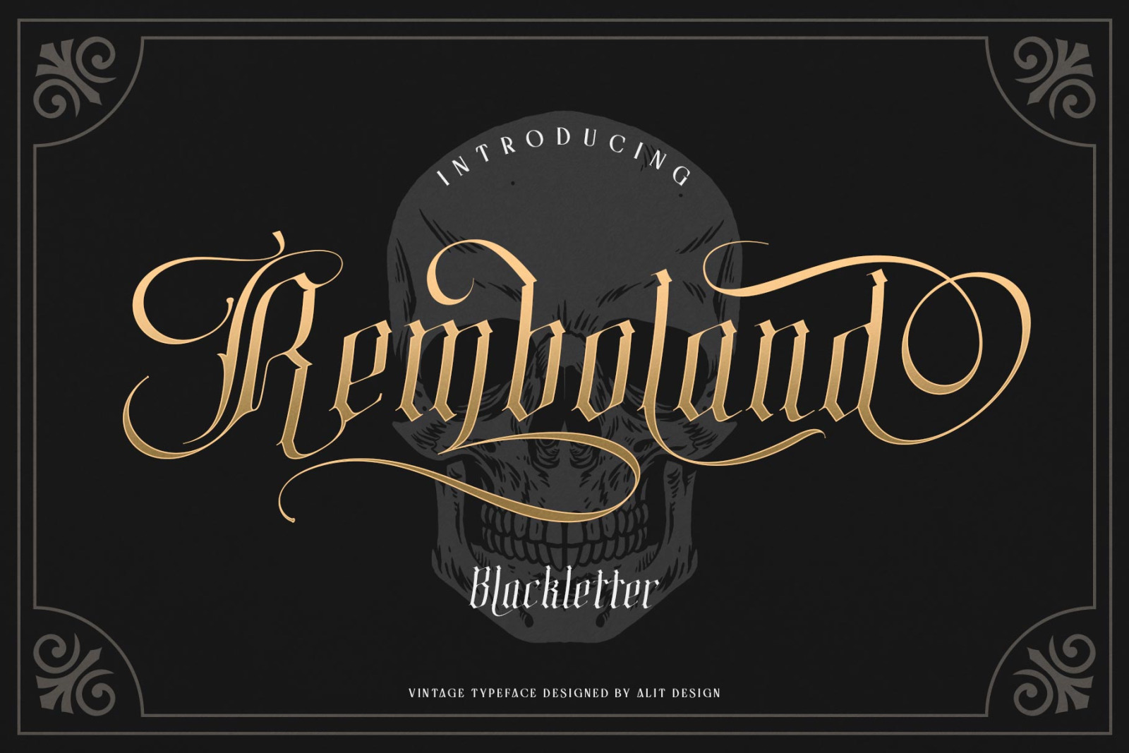 Remboland Typeface Remboland Typeface