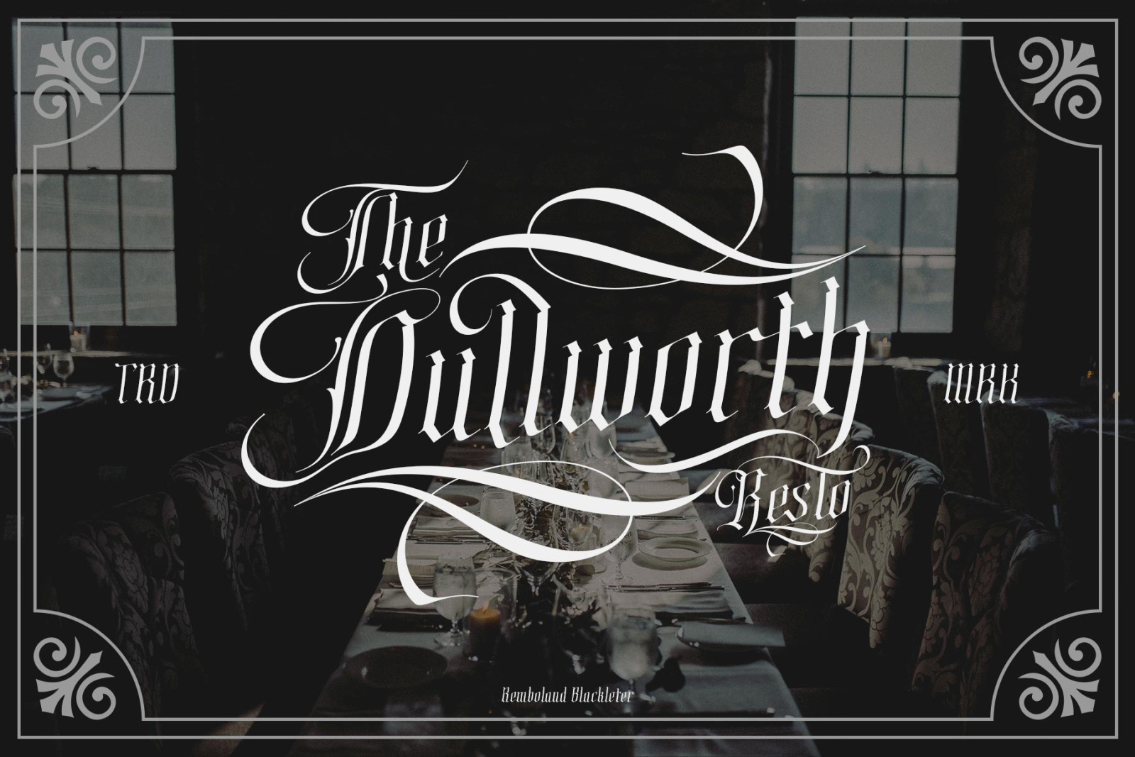Remboland Typeface Remboland Typeface