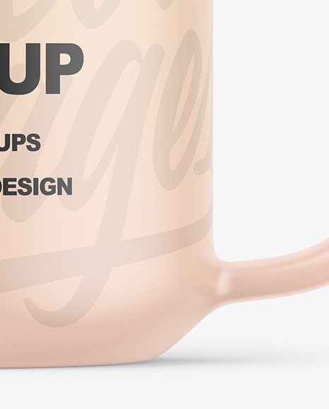 Matte Mug Mockup