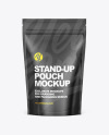 Matte Stand Up Pouch Mockup