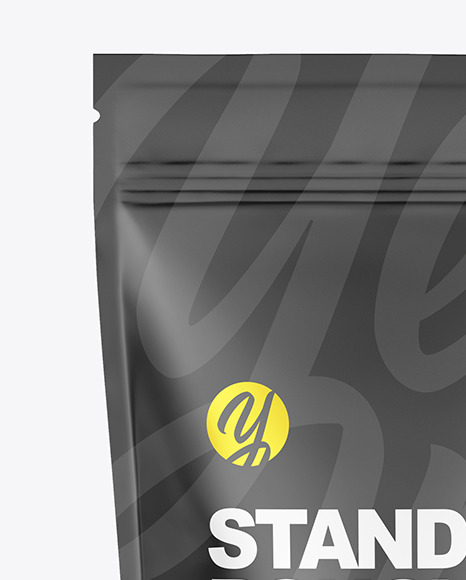 Matte Stand Up Pouch Mockup