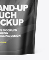 Matte Stand Up Pouch Mockup