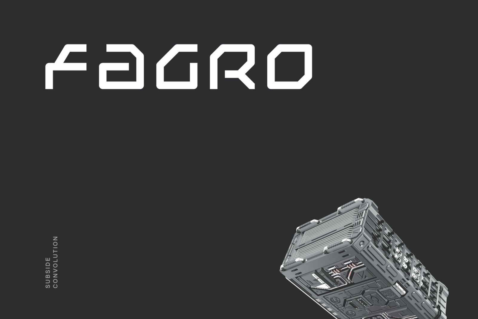 Fagro Futuristic Tech Font Fagro Futuristic Tech Font