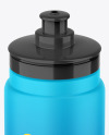 Matte Plastic Sport Bottle Mockup