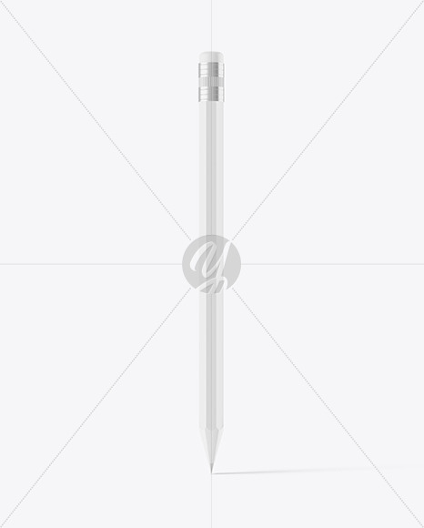 Glossy Pencil Mockup